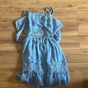 Dress, light blue, size medium
